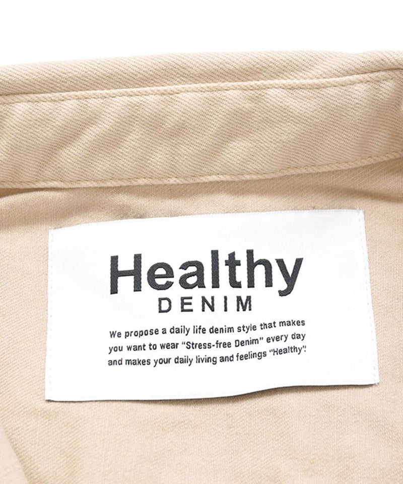 Healthy DENIM｜ヘルシーデニム｜Almond｜オーバーシャツ