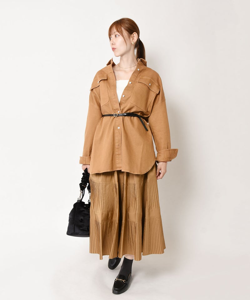Healthy DENIM｜ヘルシーデニム｜Almond｜オーバーシャツ